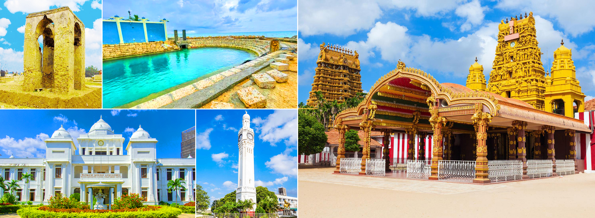 Trincomalee Port Kanniya Hot Springs Trincomalee Town Marble Beach Tour in sri lanka