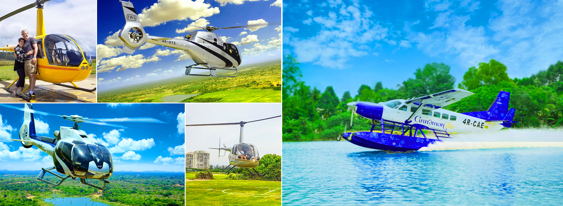 Helicopter Tours in Sri Lanka